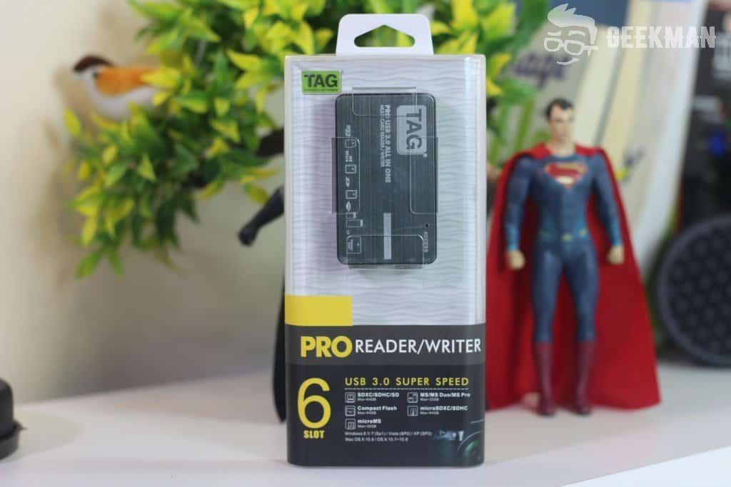 TAG PRO USB 3.0 Multi-Card Reader/ Writer Review 2 TAG PRO USB 3.0 Multi-Card Reader