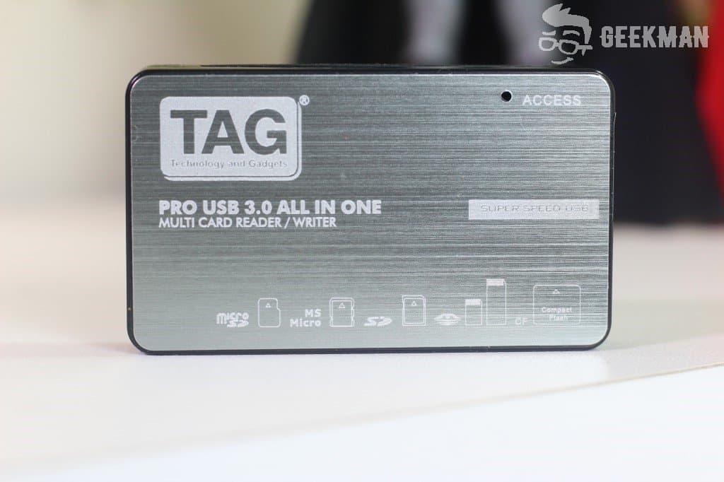 TAG PRO USB 3.0 Multi-Card Reader/ Writer Review 3 TAG PRO USB 3.0 Multi-Card Reader