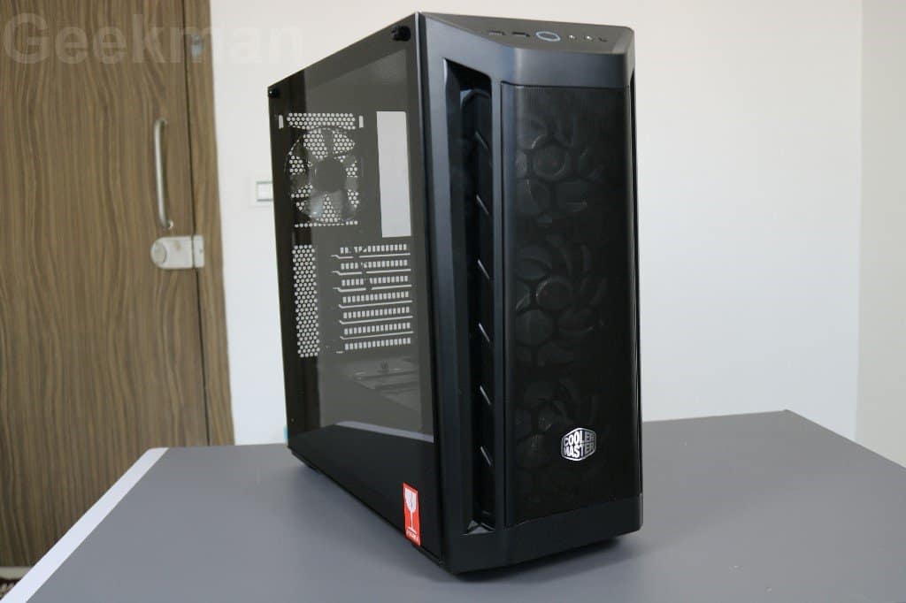 Cooler Master Masterbox MB511 RGB Review | Best Gaming Cabinet? 3 Cooler Master Masterbox MB511 front side