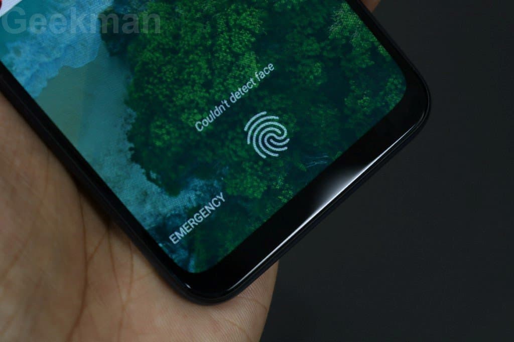 Xiaomi Mi A3 display scanner