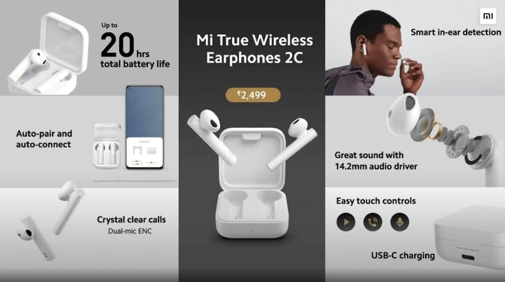 Mi True Wireless Earphones 2C