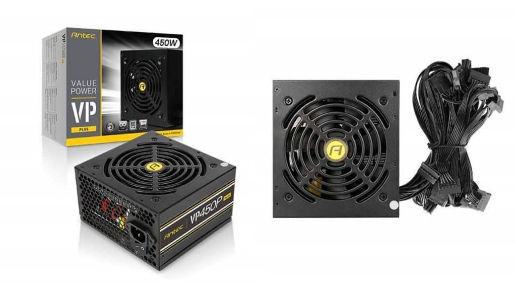 Best PC Build Under 20000 Rs (Oct 2020), Gaming, Home, And Office Use 6 antec 450ap power supply