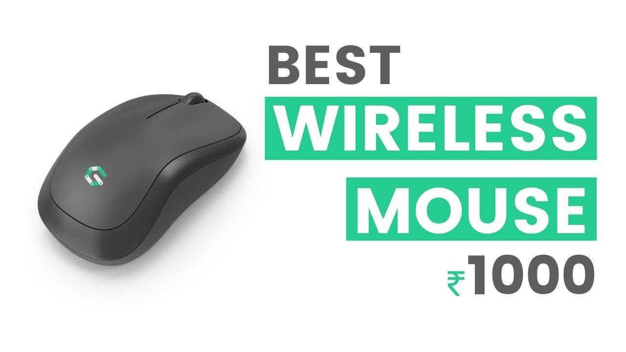 Best Wireless Mouse Under 1000