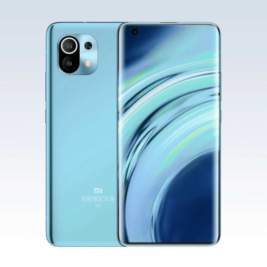 Mi 11 tempered glass confirms a curved display and punch-hole notch 3 Mi 11