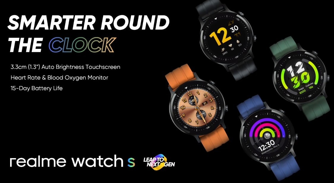 Realme Watch S and Watch S Pro Launched