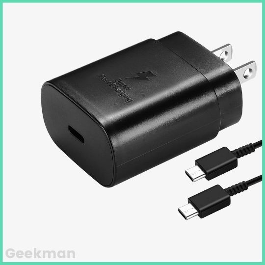 5 Best Samsung Galaxy S21 Chargers in India, Wired & Wireless Fast Charger. 4 Samsung Travel Adapter (45W)