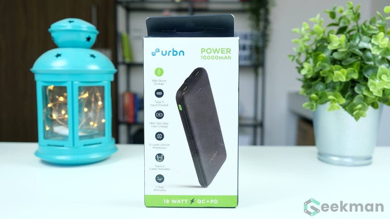 URBN Power Bank Review 10000 mah