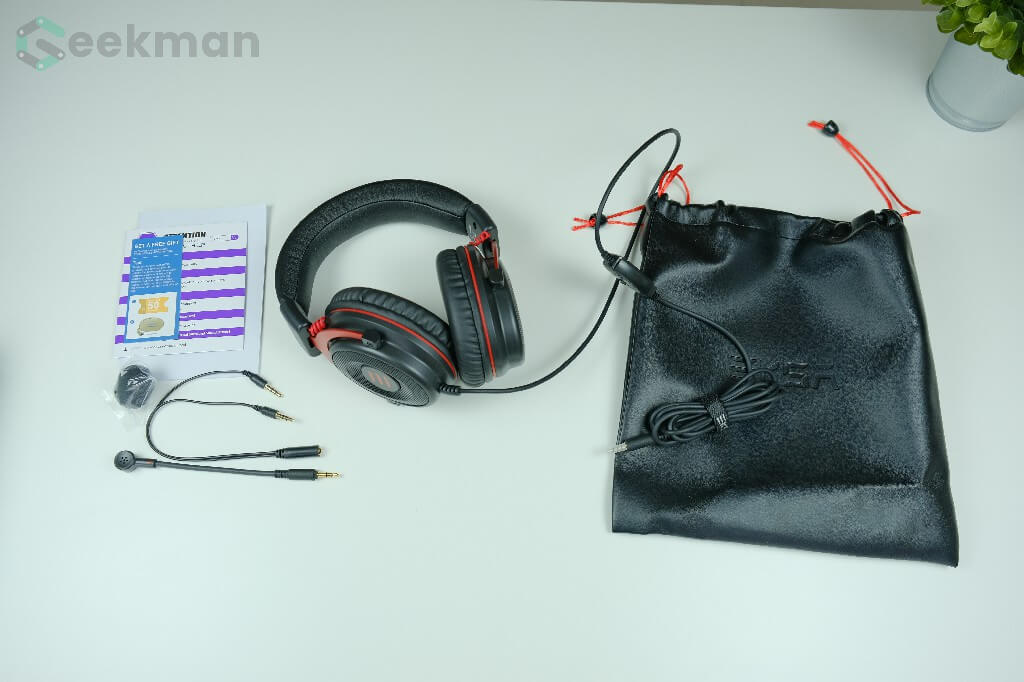 EKSA E900 Gaming Headset Review, Best Gaming Headphones Under 2000 ₹ in India 2 EKSA E900 Box Content