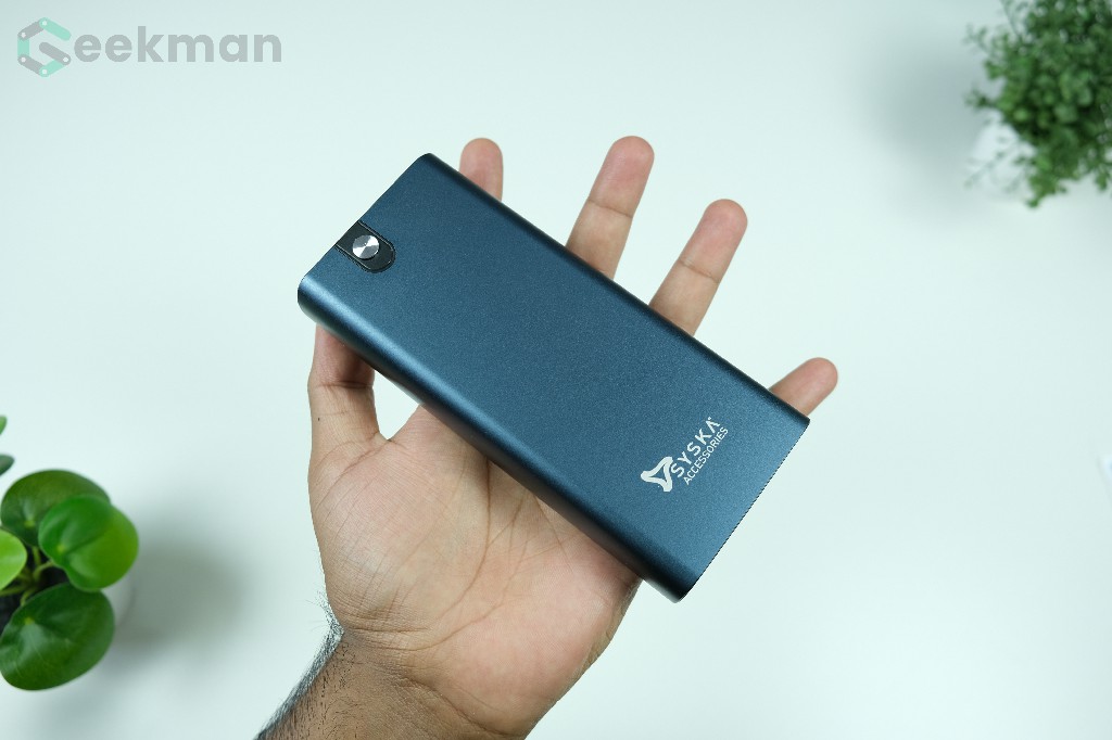 Syska Power Bank Review (P2024J) - Type-C 18W QC 3.0 with Two-way Fast Charging 3 Syska Power Bank P2024J