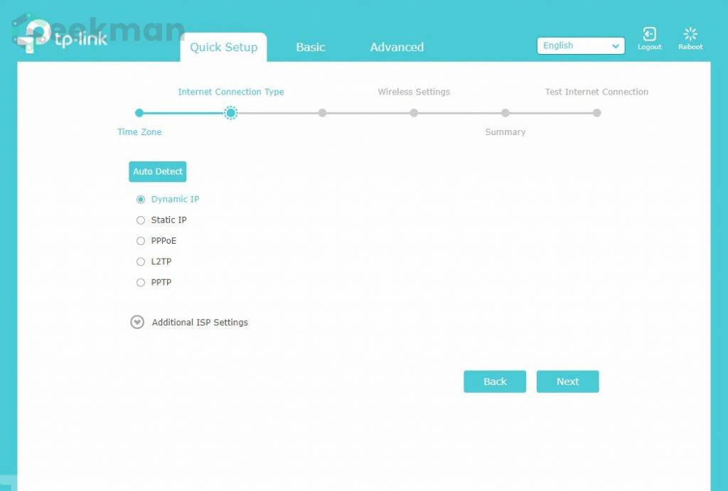 TP-Link Archer C6 admin