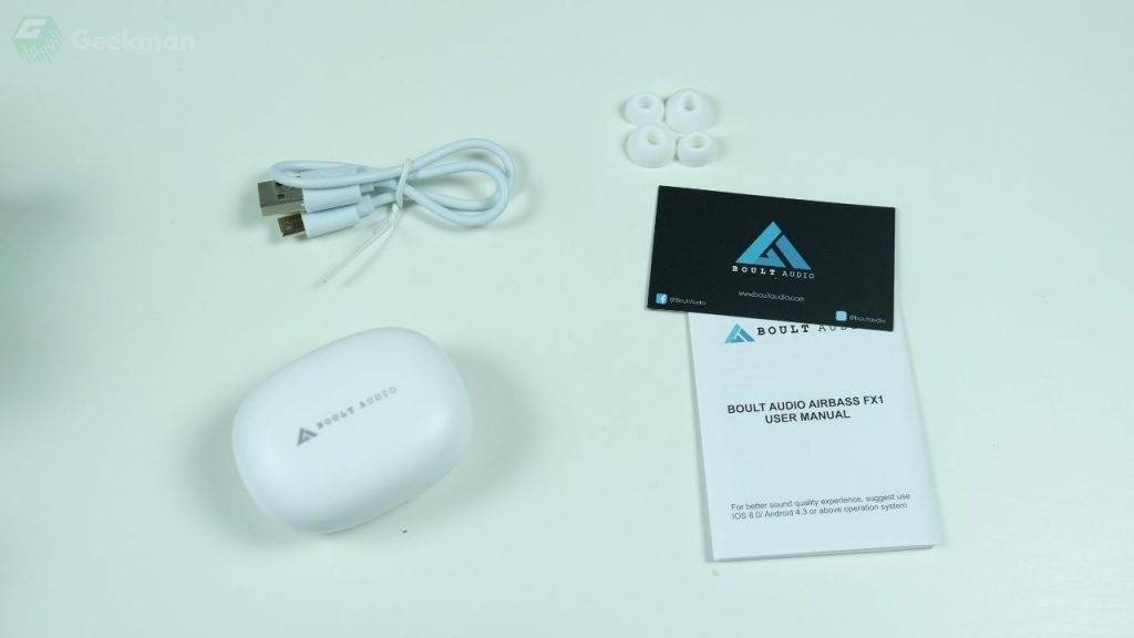 Boult AirBass FX1 Review, Sound Quality Is Not Bold! 2 Boult AirBass FX1 box content