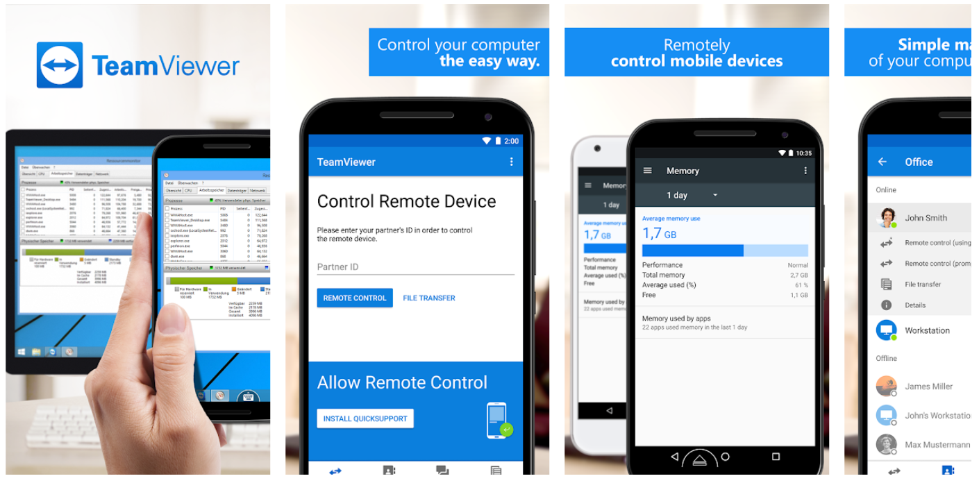 5 Best Apps to control someone's Android device remotely Geekman