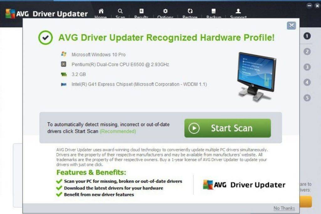 AVG Driver Updater