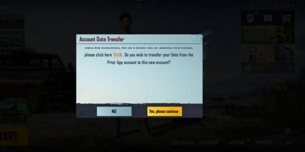 Account Data Transfer Battlegrounds Mobile India