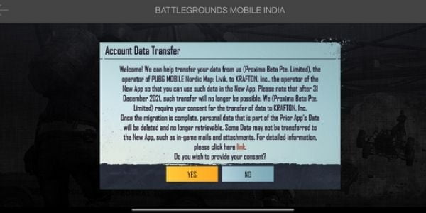 How To Transfer Old PUBG Mobile Account To Battlegrounds Mobile India 6 Battlegrounds Mobile India account transfer