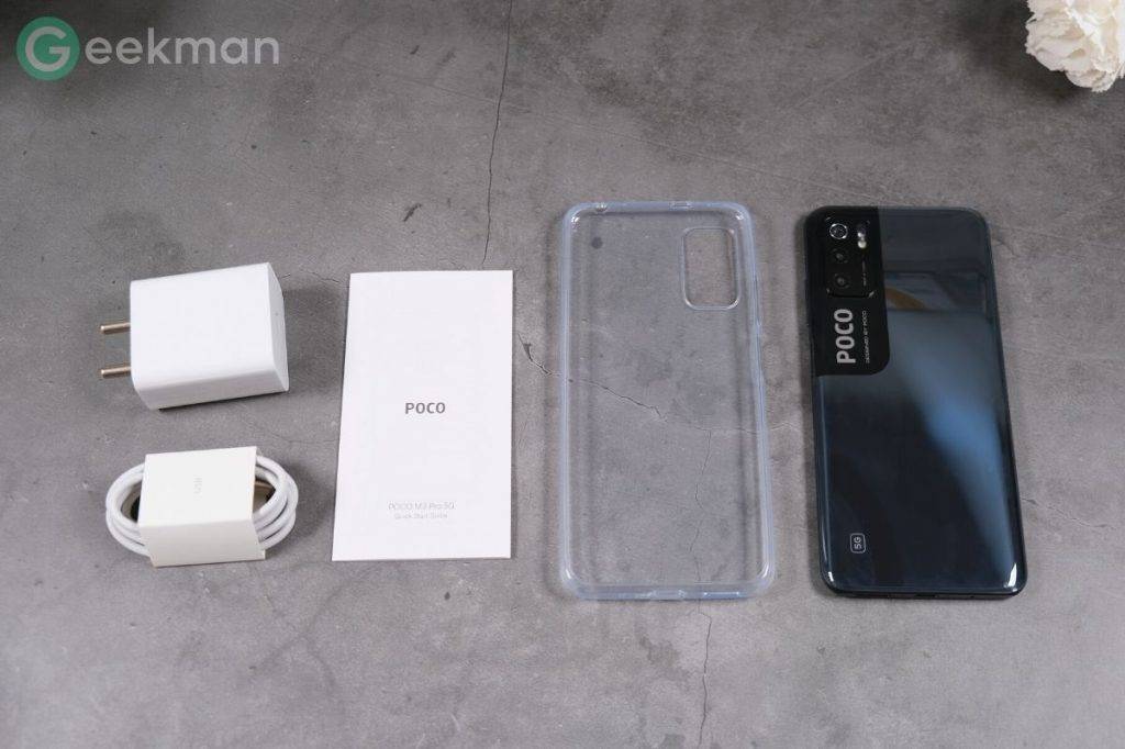 Poco M3 Pro 5G Box Content