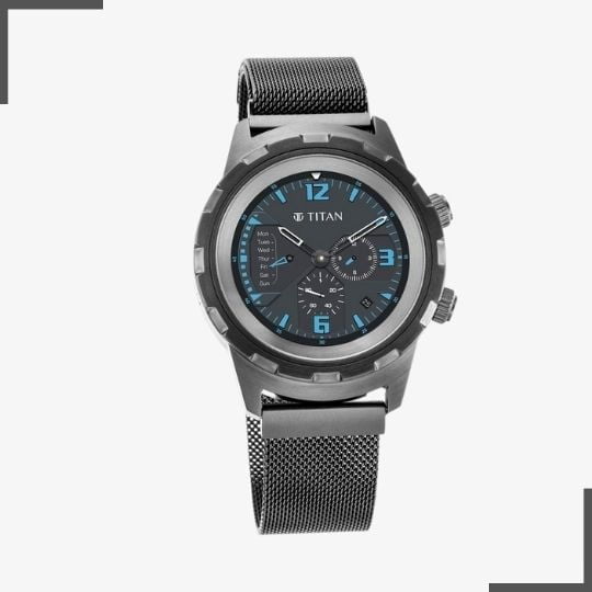 Best Smartwatches Under 10000 Rs In India (September 2022), GPS, Sp02 11 Titan Connected X