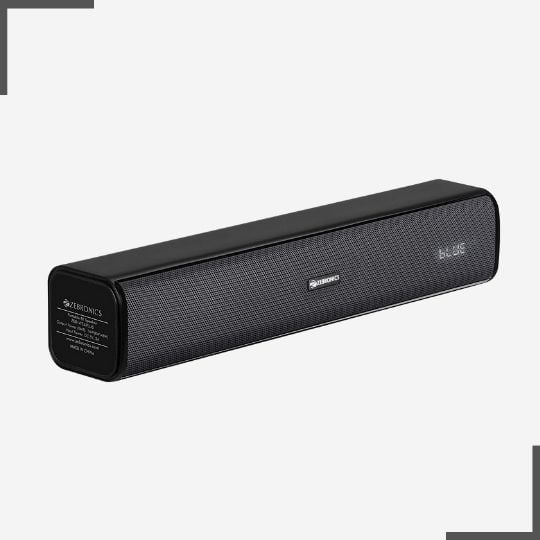 Best Bluetooth Speakers under 2000 Rs in India (June 2022) 17 Zebronics Zeb-Vita Plus