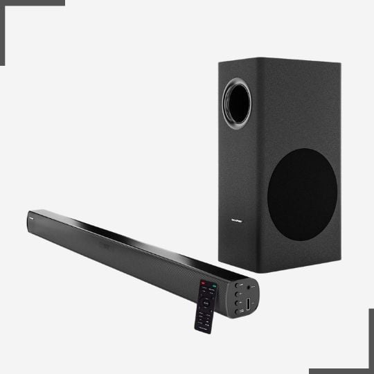 Best Soundbars Under 5000 In India (September 2023), With Subwoofer 6 Blaupunkt SBA01