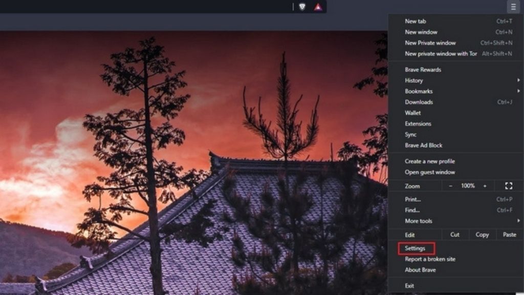 How To Change Default Search Engine In Brave Browser (2023) 2 Open Brave Browser setting