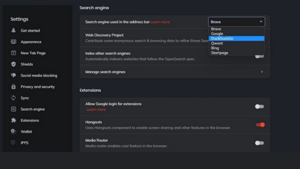 How To Change Default Search Engine In Brave Browser (2023) 4 pick the default search engine