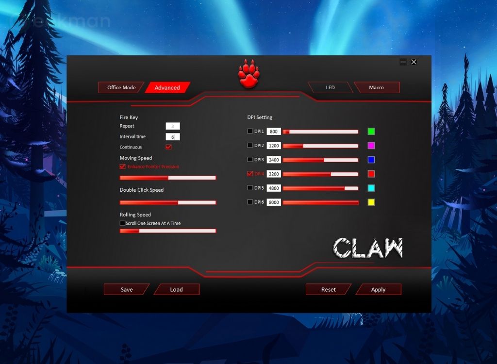 CLAW Dawon software