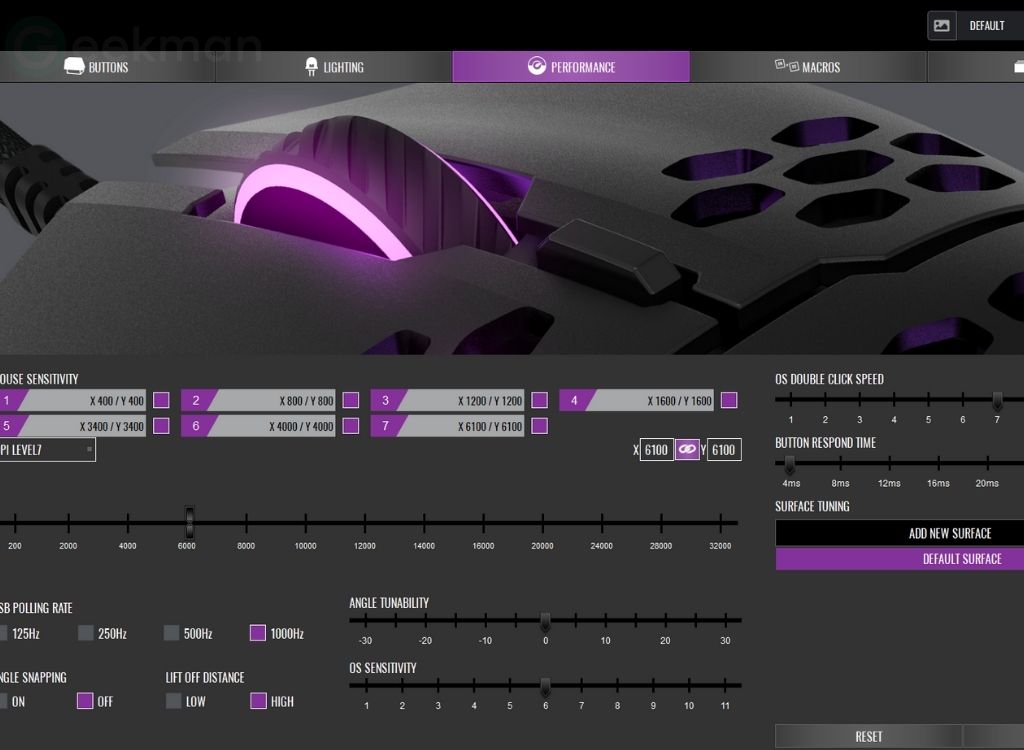 Cooler Master MM711 Review With Pros And Cons, Lightweight Gaming Mouse 10 masterplus software
