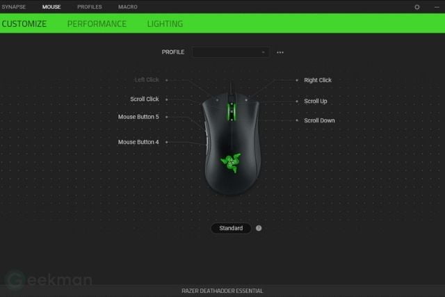 Razer DeathAdder Essential software