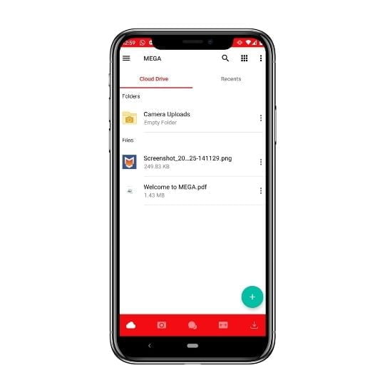 Best Free Cloud Storage Apps For iOS And Android 3 best free cloud storage app Mega