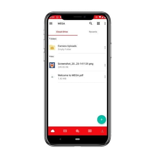 best free cloud storage app Mega