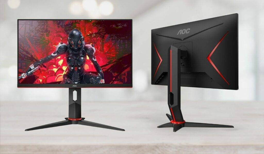 Best gaming monitors under 20000 In India (September 2023) 25 AOC 24G2U 5