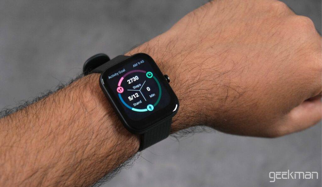 AmazFit Bip 3 & Bip 3 Pro Review, Most accurate Smartwatch Under 5000 8 AmazFit Bip 3 display