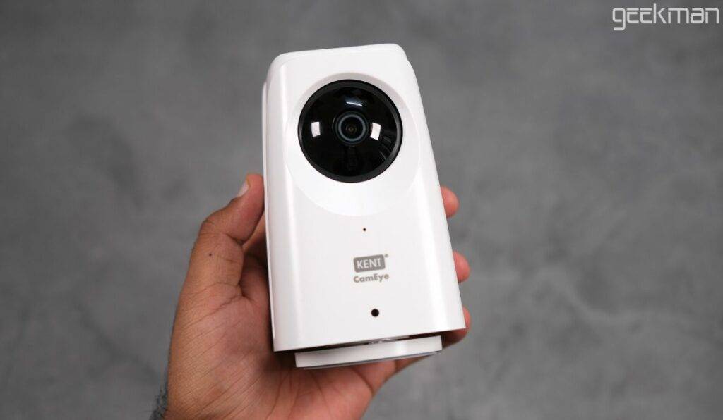 Kent CamEye HomeCam 360 Review, Best Budget Wi-Fi Home Security Camera 5 Kent CamEye HomeCam 360 design