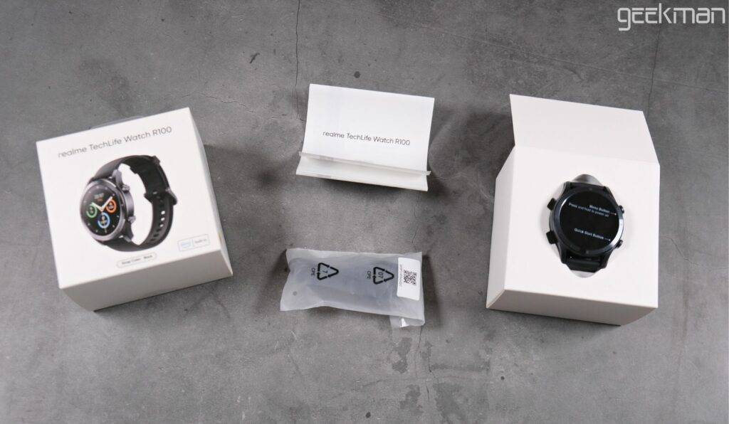 Realme TechLife Watch R100 Review, Best Budget Smartwatch With Bluetooth Calling? 3 Realme TechLife Watch R100 unboxing