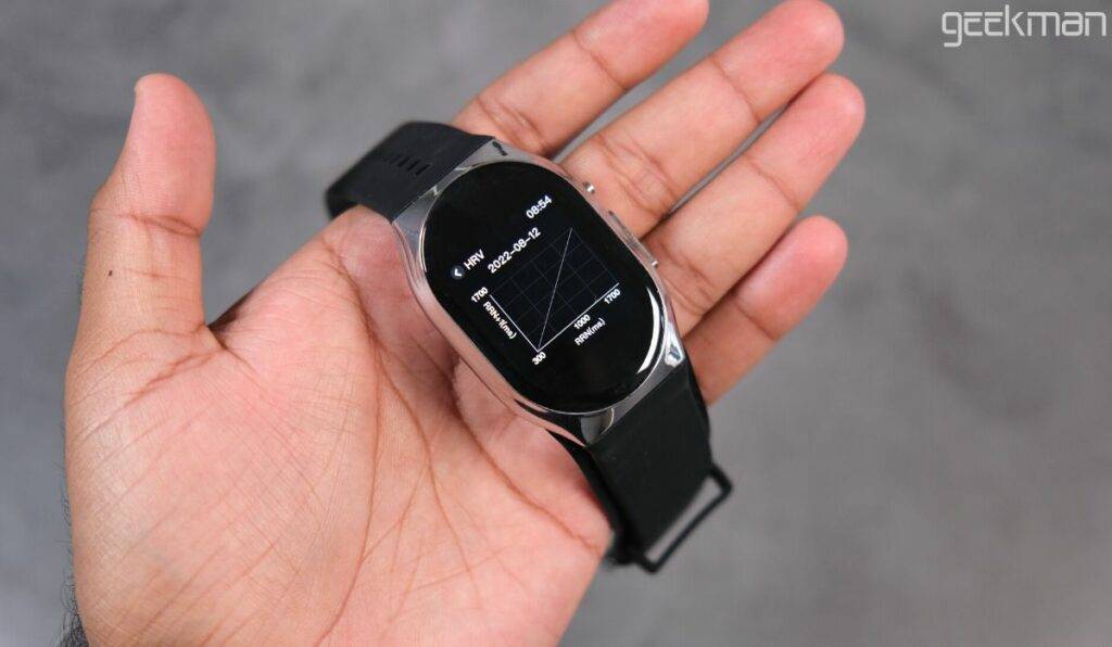 YHE BP Doctor Pro Review, Blood Pressure Smartwatch - Geekman 9 YHE BP Doctor Pro UI