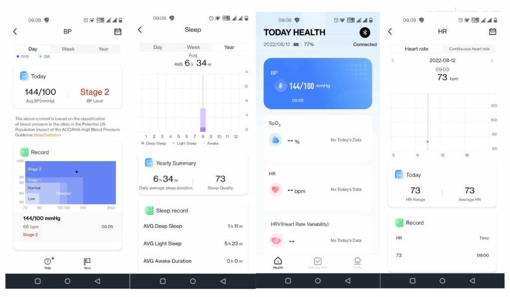 YHE BP Doctor Pro Review, Blood Pressure Smartwatch - Geekman 14 YHE BP Doctor app review