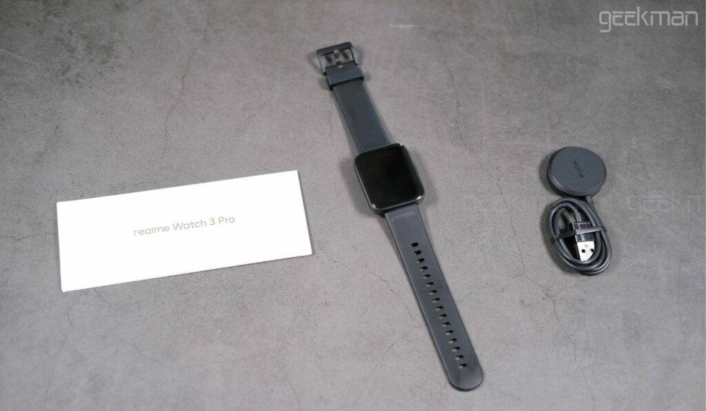 Realme Watch 3 Pro Review With Pros & Cons - Geekman 2 Realme Watch 3 Pro Box content