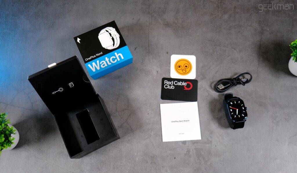 Oneplus Nord Watch Review, runner-up Smartwatch Under 5000 3 Nord Watch box content