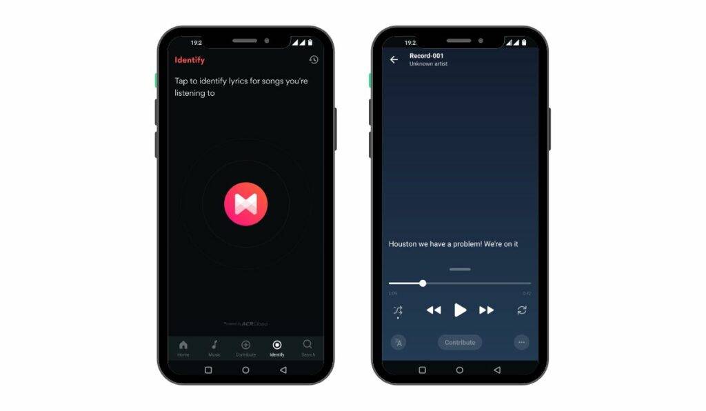 Best Music Recognition And Song Finder Apps & Websites 3 Musixmatch song finder app