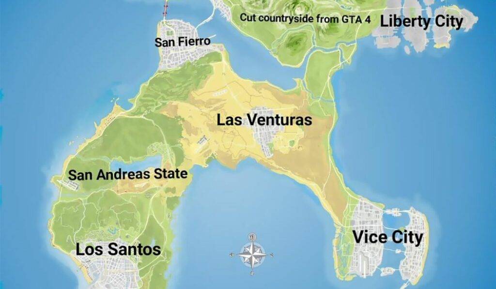 GTA 6 Release Date, leaks, updates, maps, Gameplay, and other things 3 GTA 6 International Locations