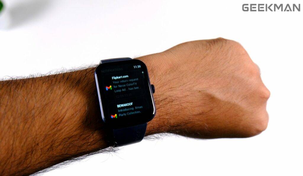 Noise ColorFit Loop Review - No Reasons To Recommend 7 Noise ColorFit Loop display