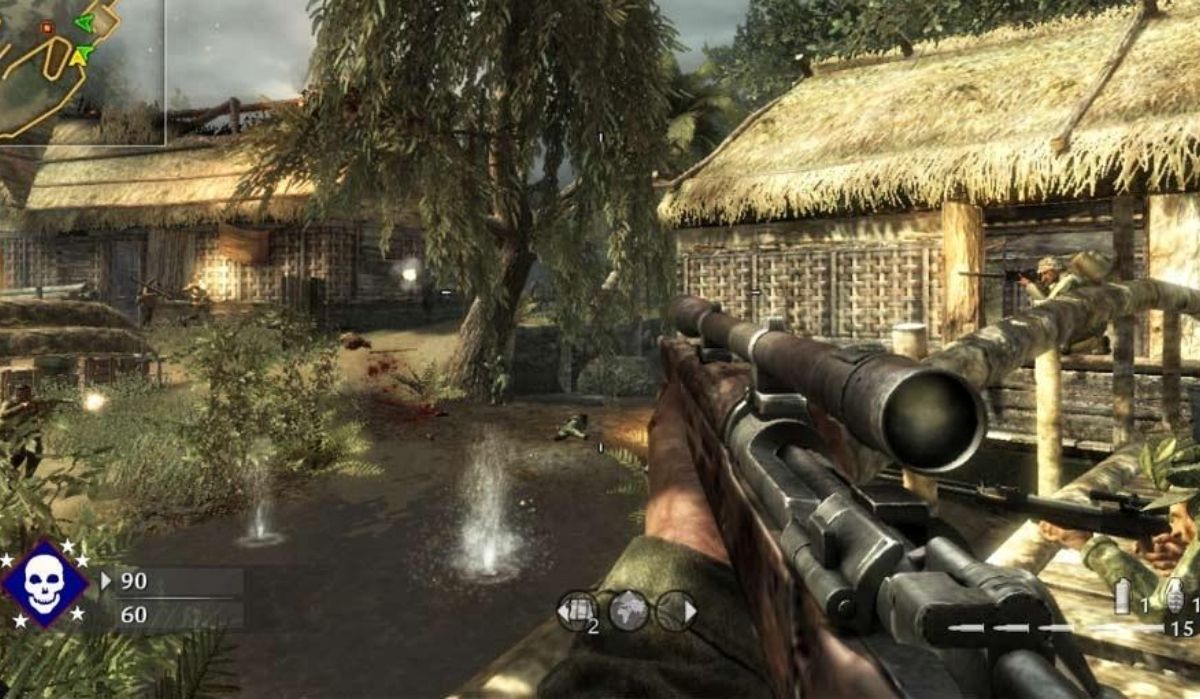 15 Best games for laptops, Run Without Graphics Card 9 Call of Duty World at War