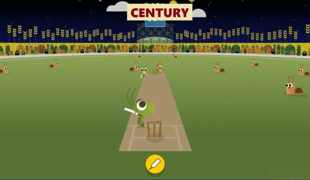 15 most Popular Google Doodle Games 2023 5 Google Cricket Game