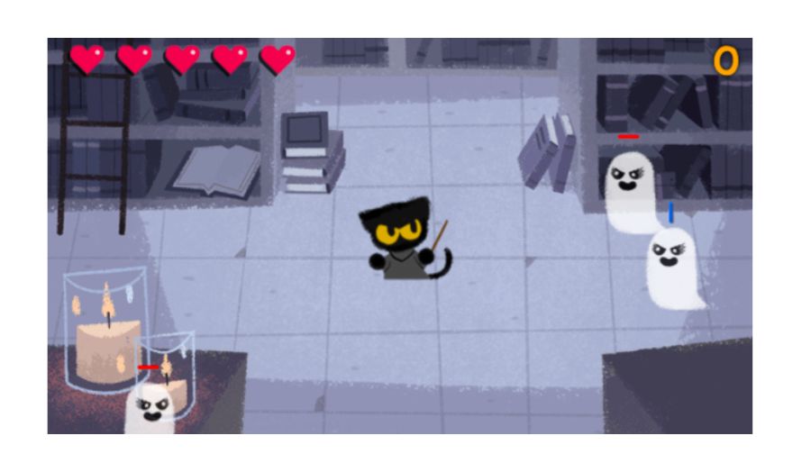 15 most Popular Google Doodle Games 2023 6 Magic Cat Academy