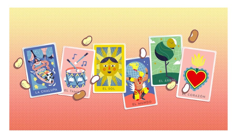 15 most Popular Google Doodle Games 2023 12 loteria google doodle