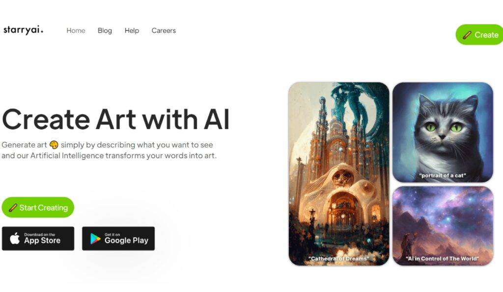 10 best AI Art Generators websites and apps In 2023 (Free And Paid) 6 Starry AI
