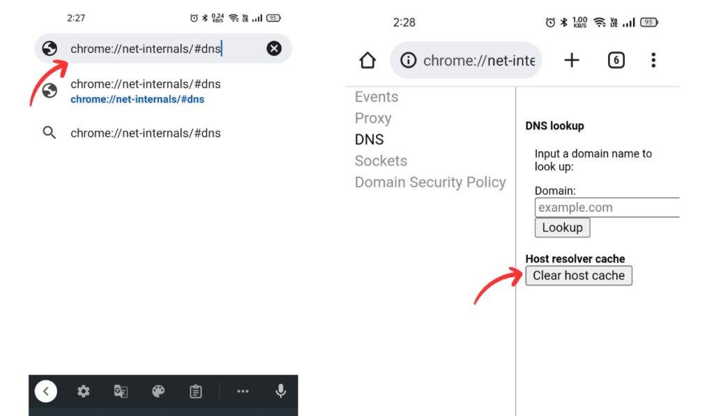 How to Clear DNS Cache on Android Devices in 2023 (All Method) 1 Clear DNS Cache using Google Chrome android