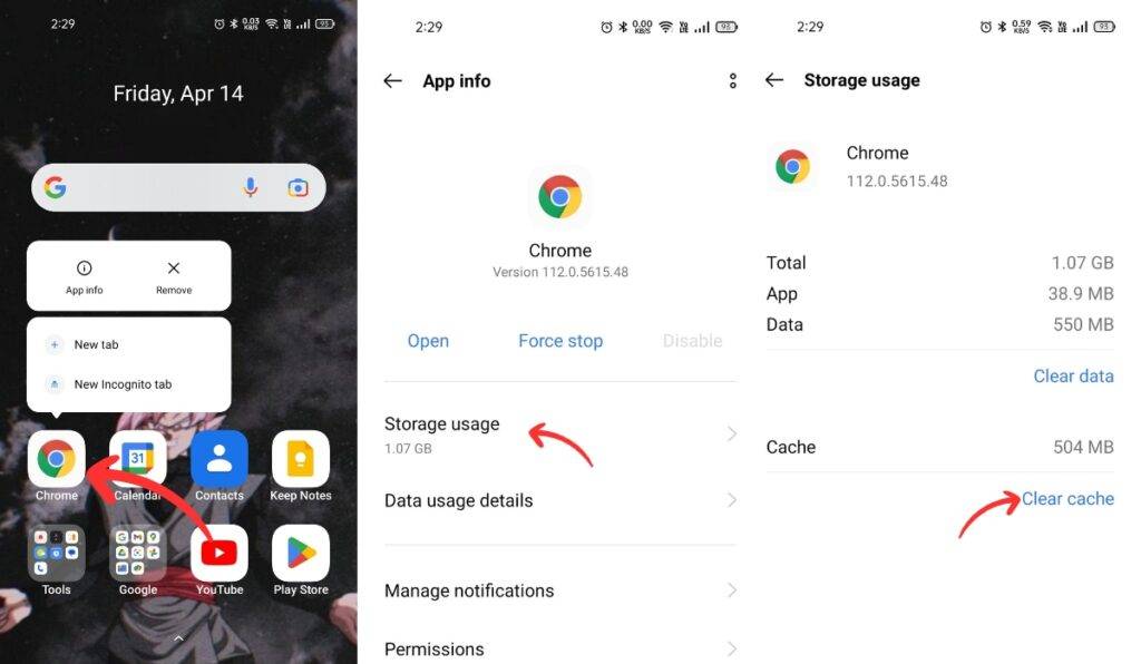 How to Clear DNS Cache on Android Devices in 2023 (All Method) 2 Clear the Cache From Chrome
