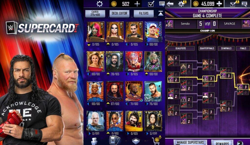 WWE SuperCard–Battle Cards
