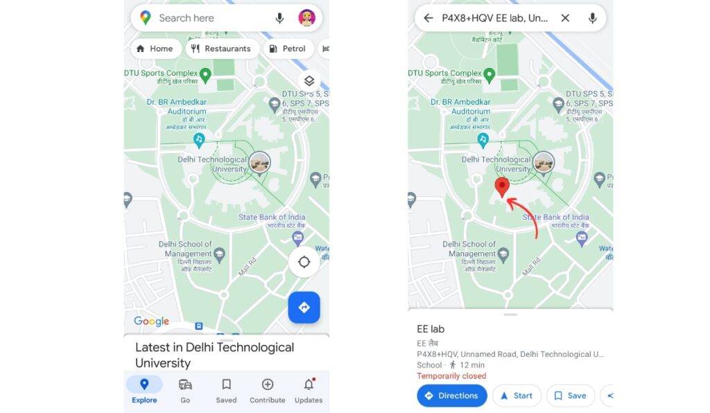How to Drop a Pin on Google Maps on Mobile (Android & IOS) and Desktop 1 Pin on google map on Android